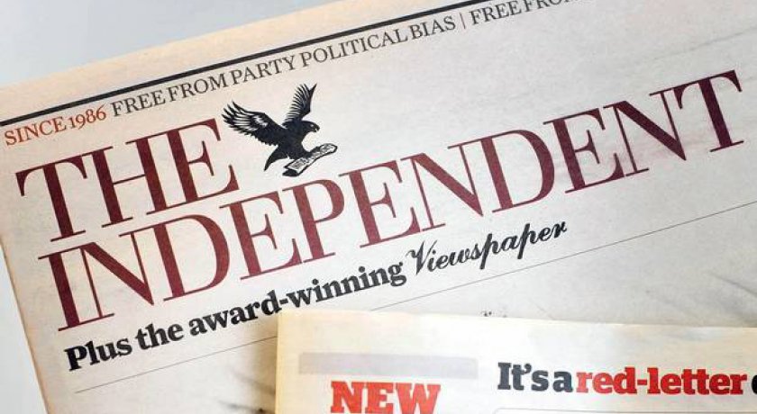 newspaper The Independent